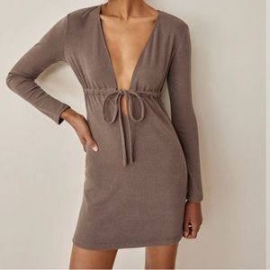 NWT Reformation Karah sweater dress. Size M